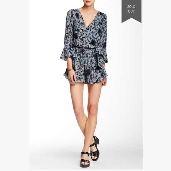 Free People | All the Right Ruffles Romper - Picture 1 of 4
